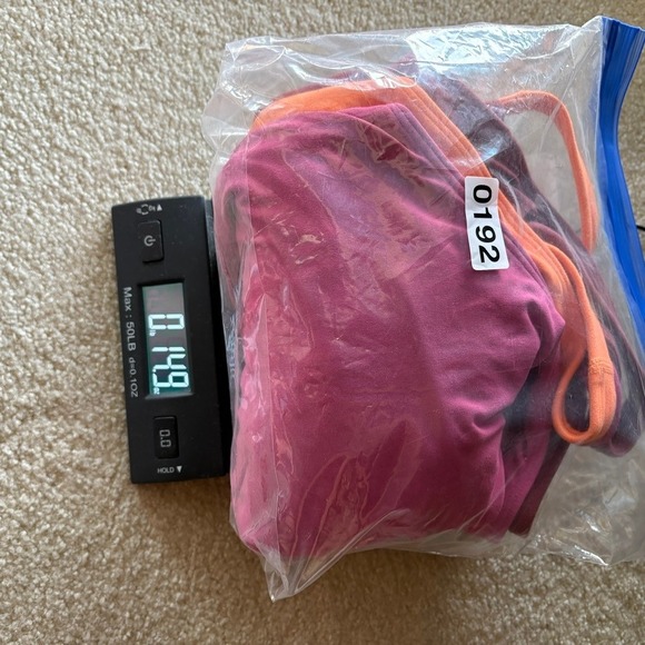 Lululemon Align Tank Top Bundle Size 14 Nulu V-Neck Yoga Burgundy Orange Pink - Picture 14 of 14